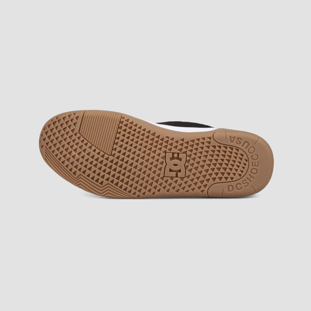 DC Fractal S Shoes - Black/Gum/White