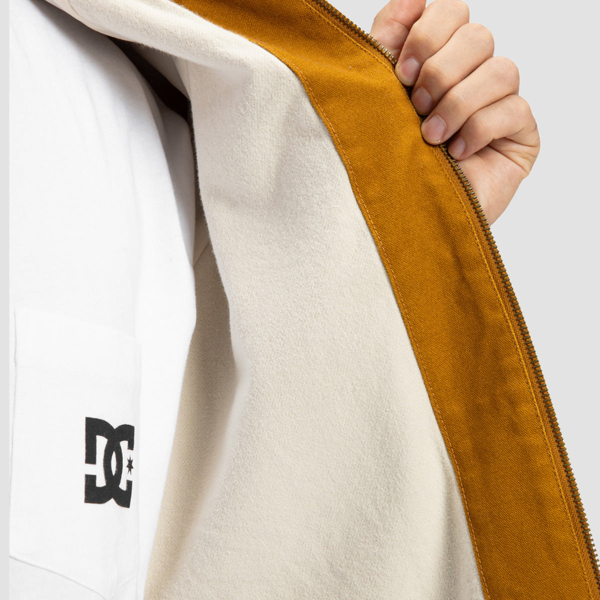 DC Framed Jacket Golden Brown