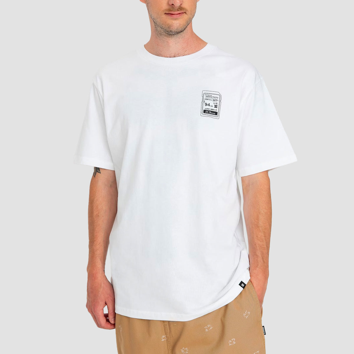 DC Heikkila SW 360 Flip T-Shirt White