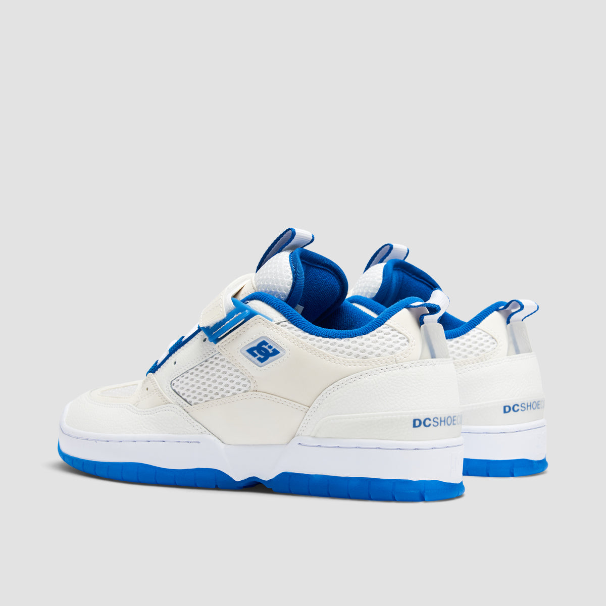 DC JS 1 Shoes - White/Blue