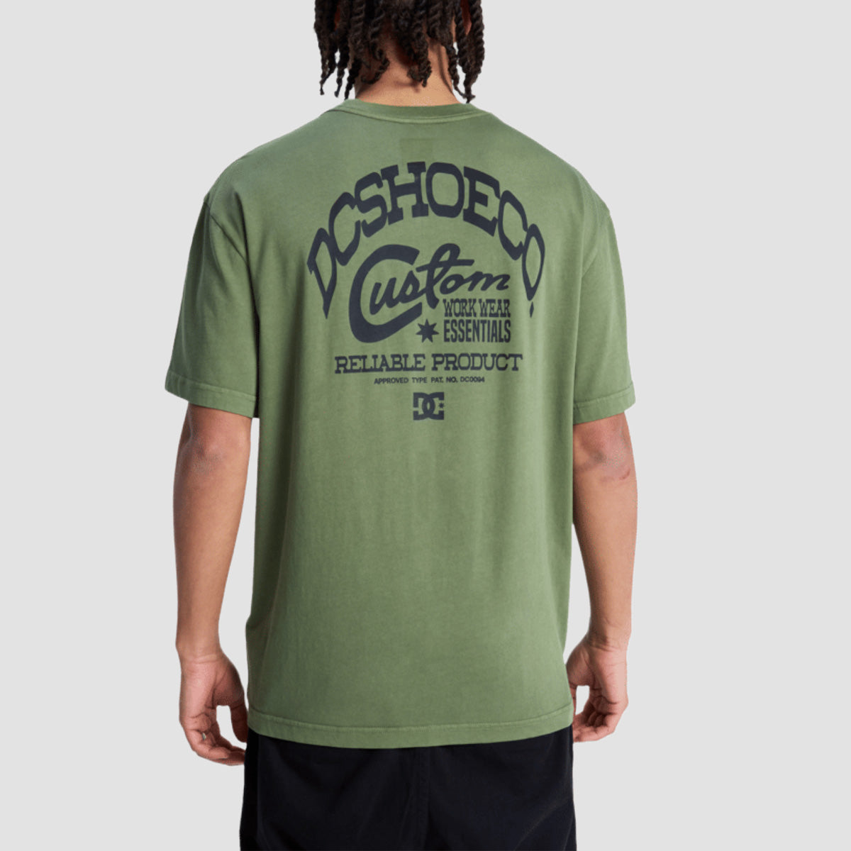 DC Knotted T-Shirt Bronze Green