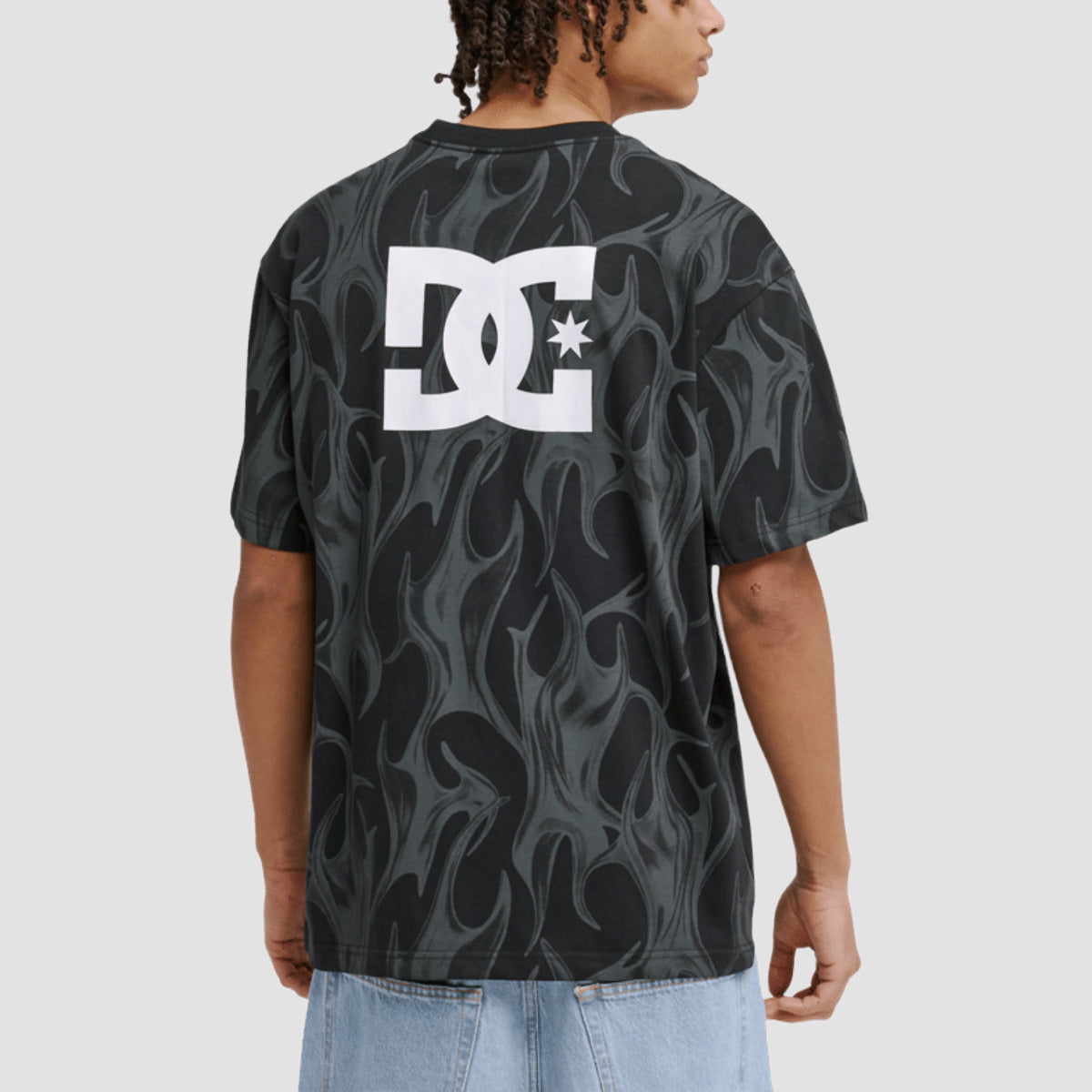 DC Liquid Fuego T-Shirt Black