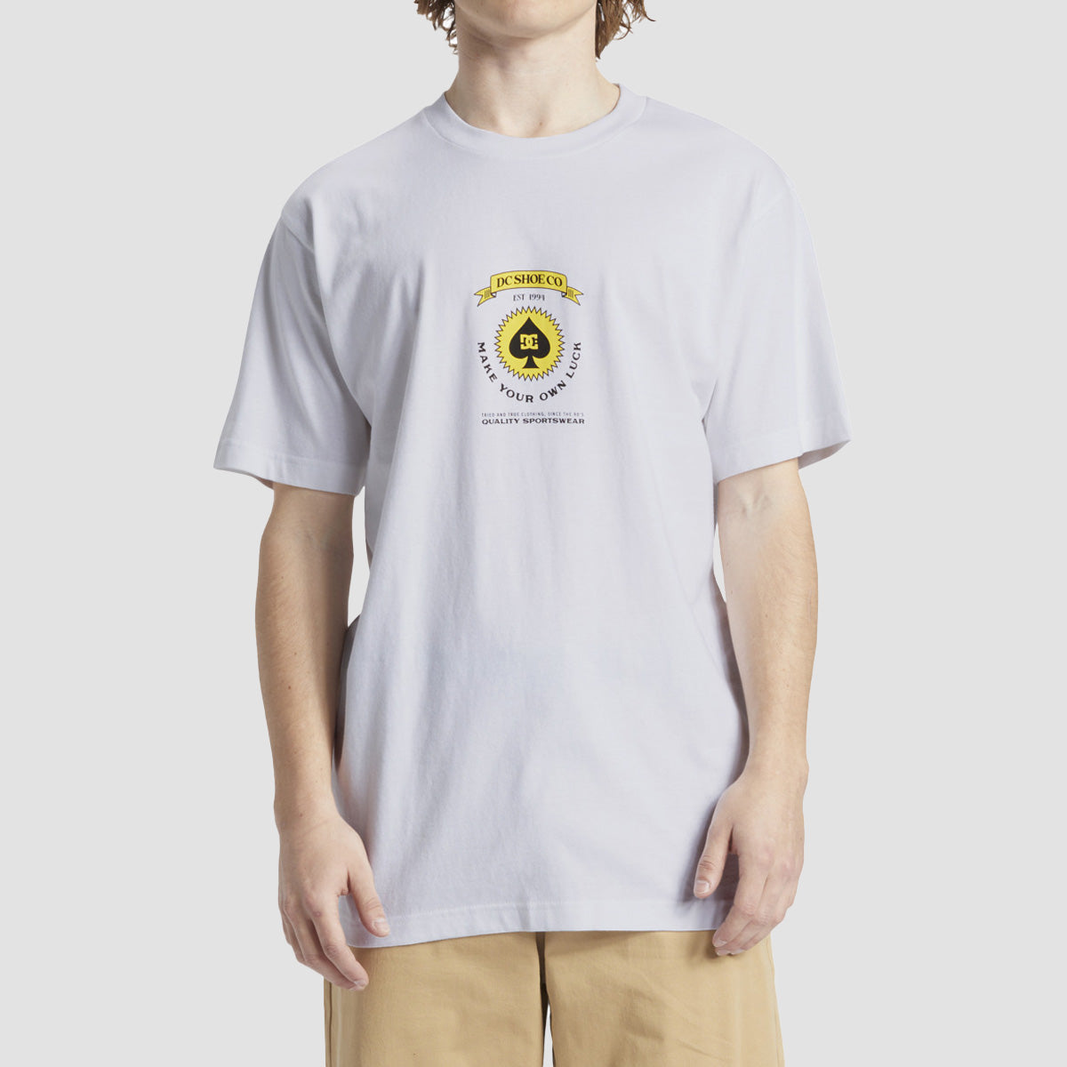 DC Lucky Hand T-Shirt White