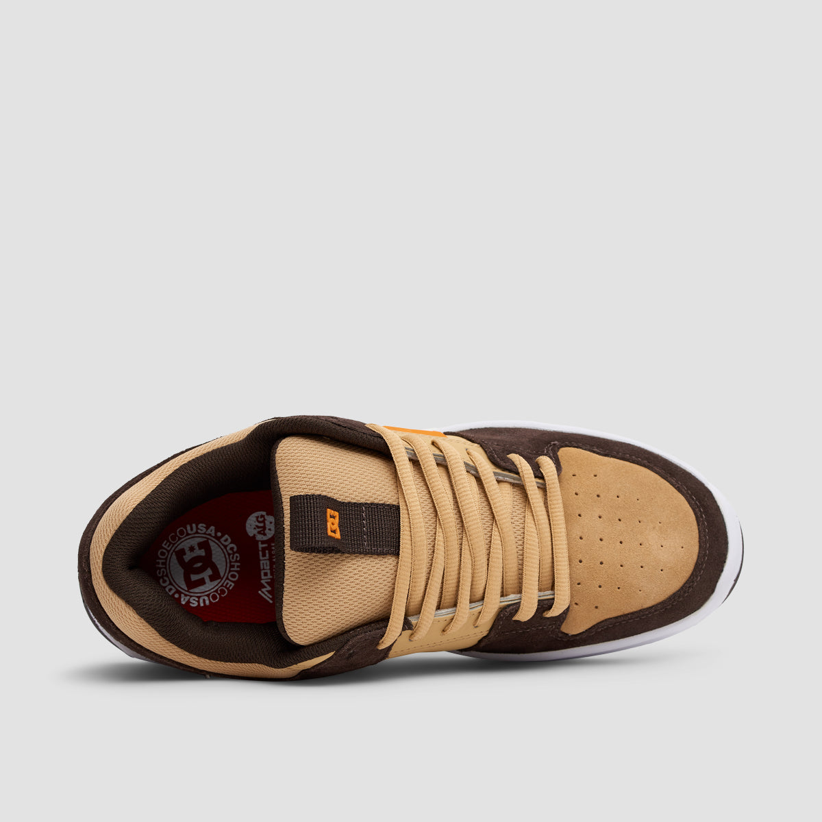 DC Lynx Zero S Shoes - Brown/Brown/Orange