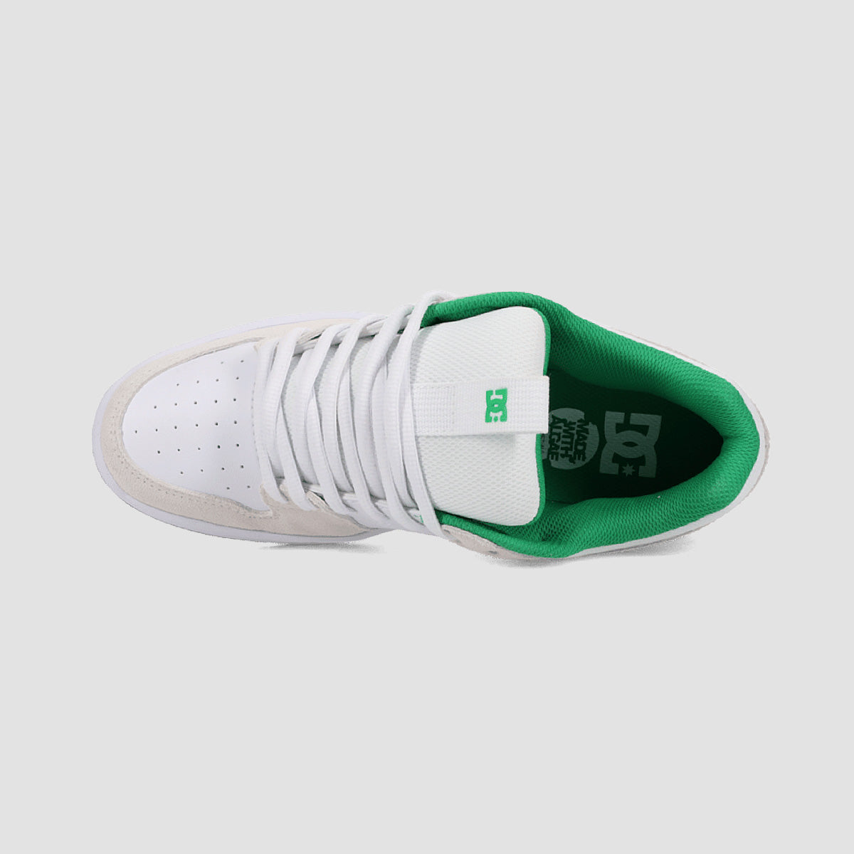 DC Lynx Zero Shoes - White/Green/Gum