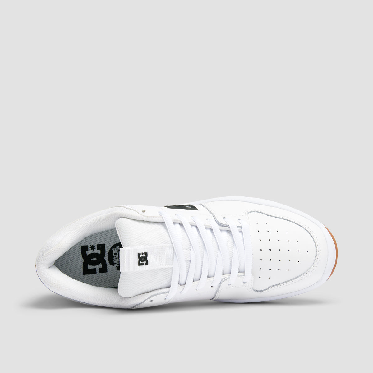 DC Lynx Zero Shoes - White/White/Gum