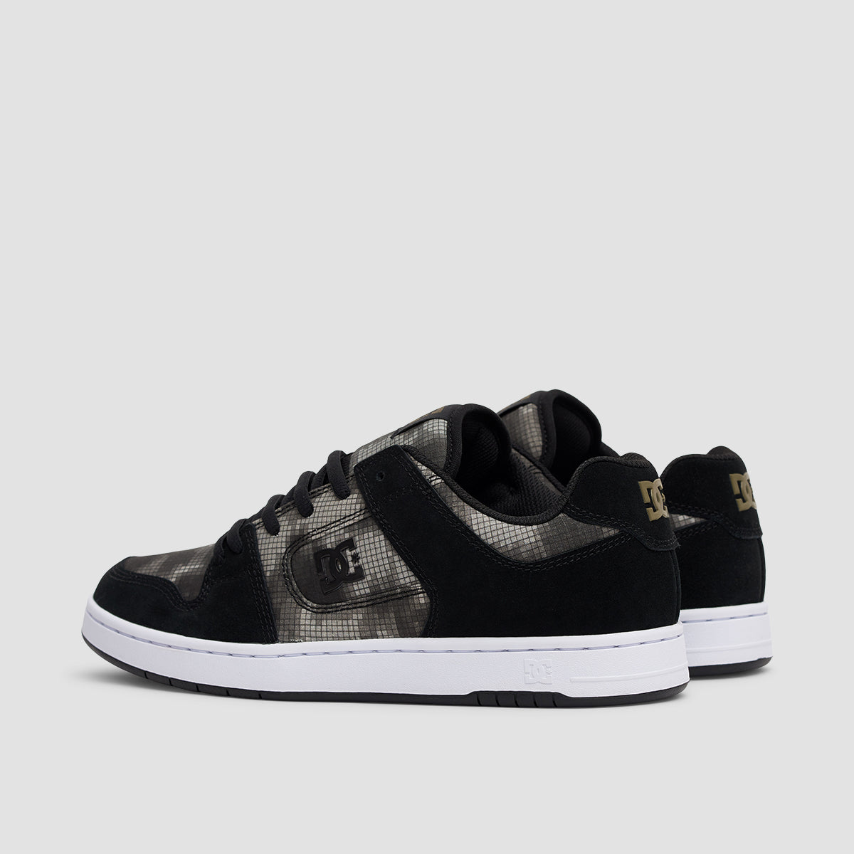 DC Manteca 4 Shoes - Black/Camo Print