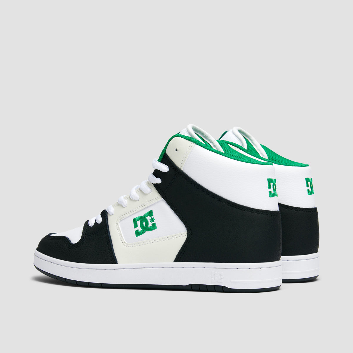 DC Manteca 4 High Top Shoes - Black/White/Green
