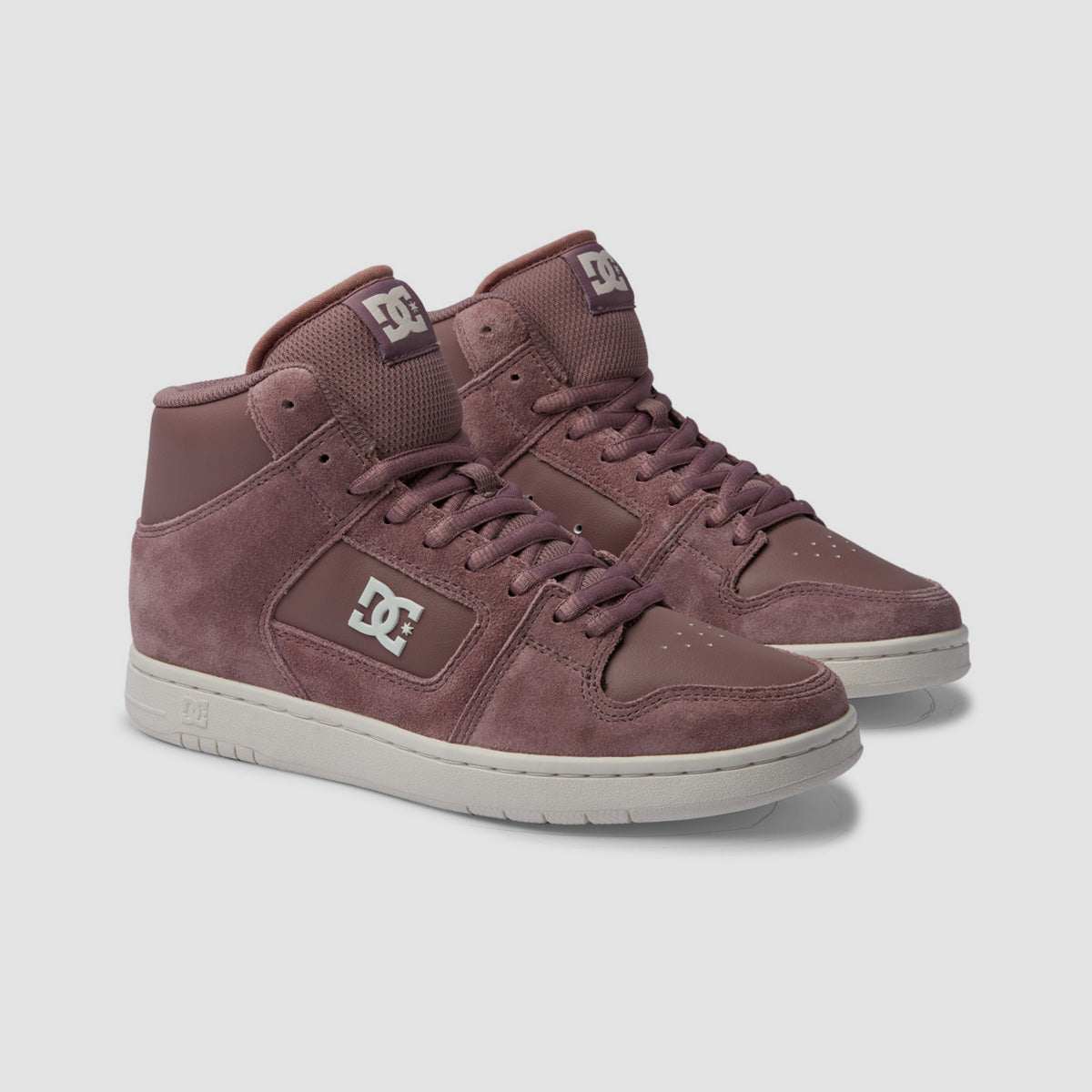 DC Manteca 4 High Top Shoes - Mauve Wine - Womens