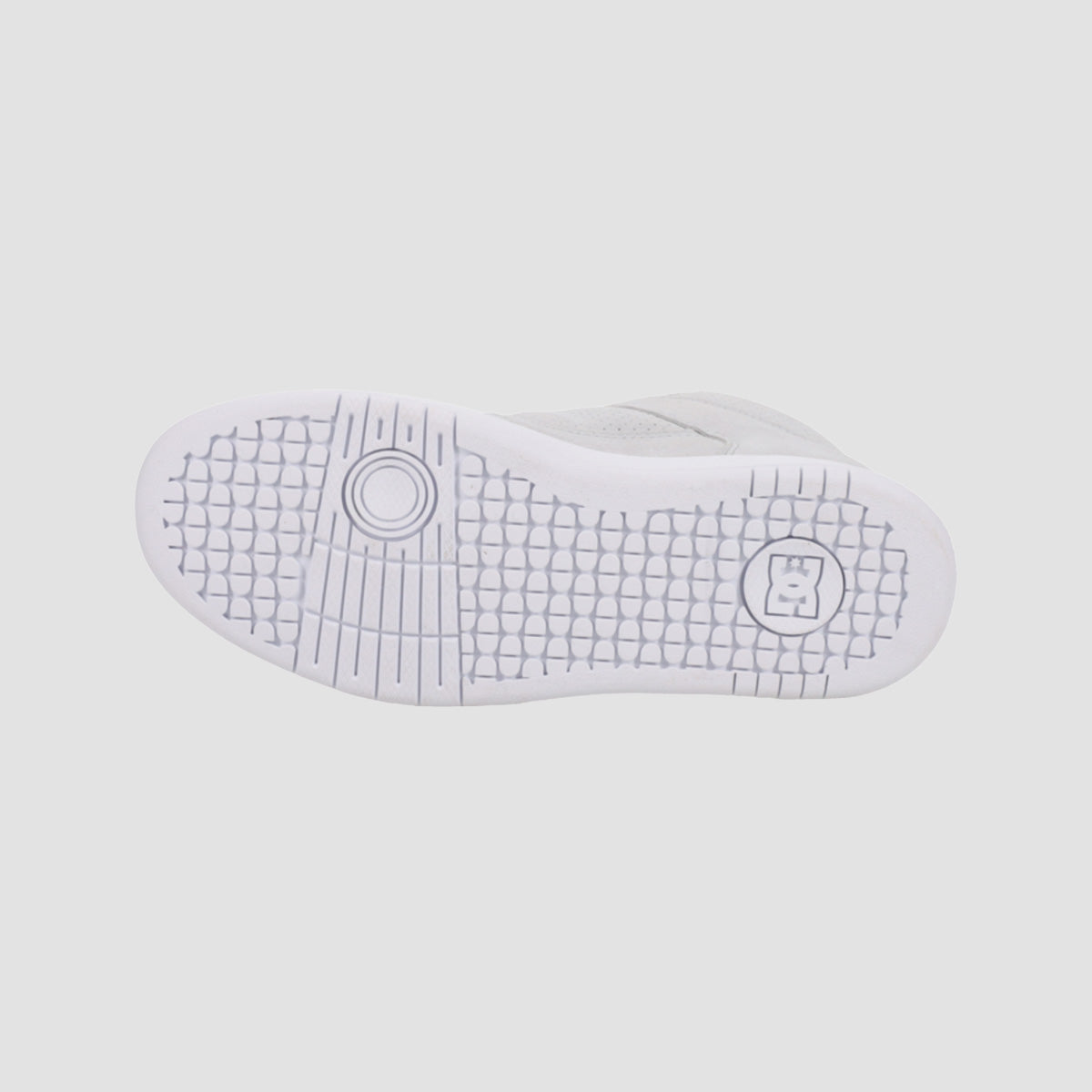 DC Manteca 4 Mid Top Shoes - Light Grey - Womens