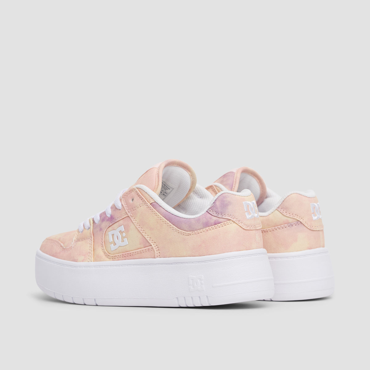 DC Manteca 4 Platform Shoes - Peach Parfait - Womens
