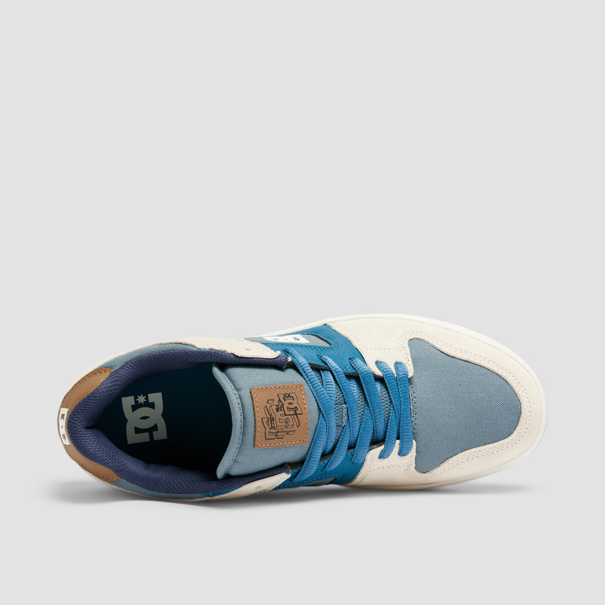 DC Manteca 4 Shoes - Grey/Blue/White
