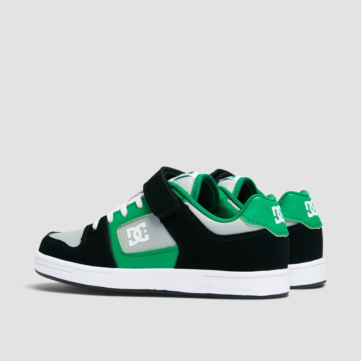 DC Manteca 4 V Shoes - Black/Kelly Green - Kids