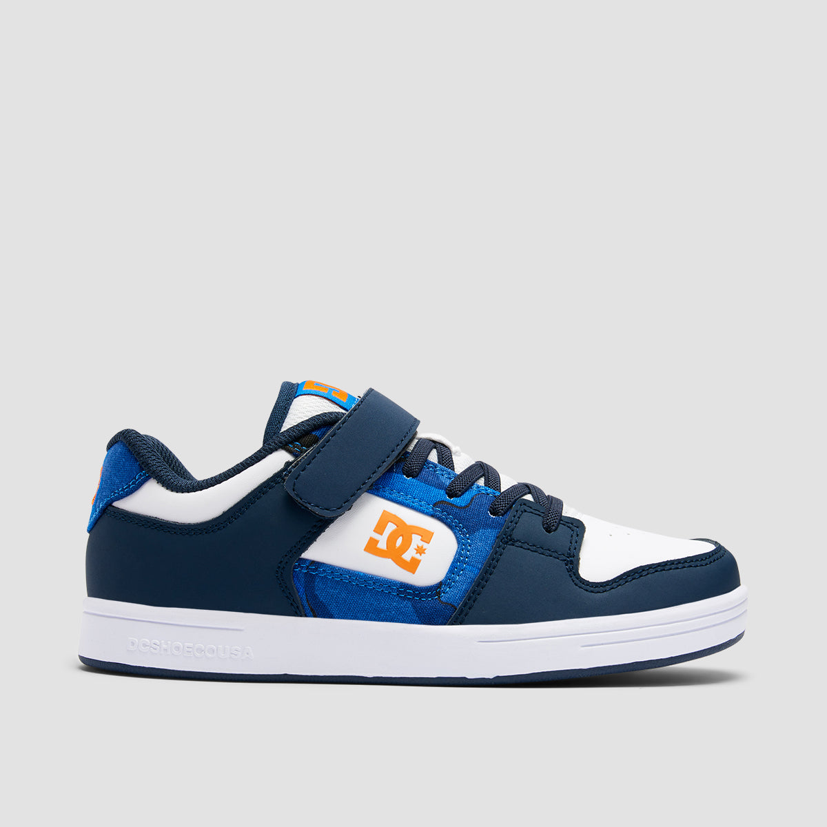 DC Manteca 4 V Shoes - Shady Blue/Orange - Kids