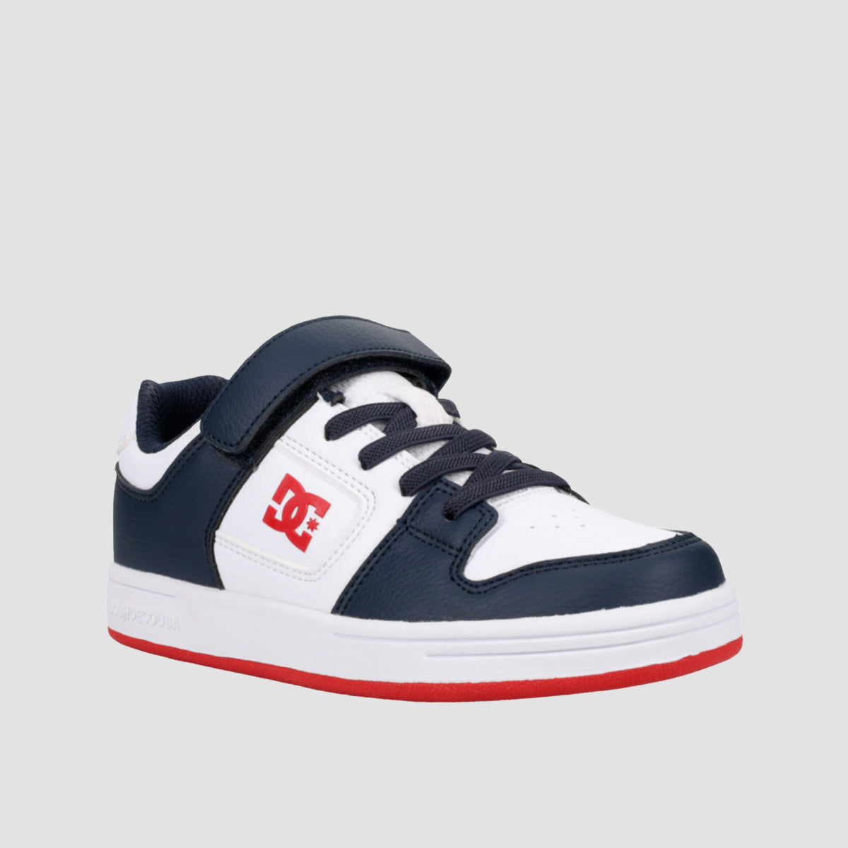 DC Manteca 4 V SN Shoes - White/Navy/Red - Kids