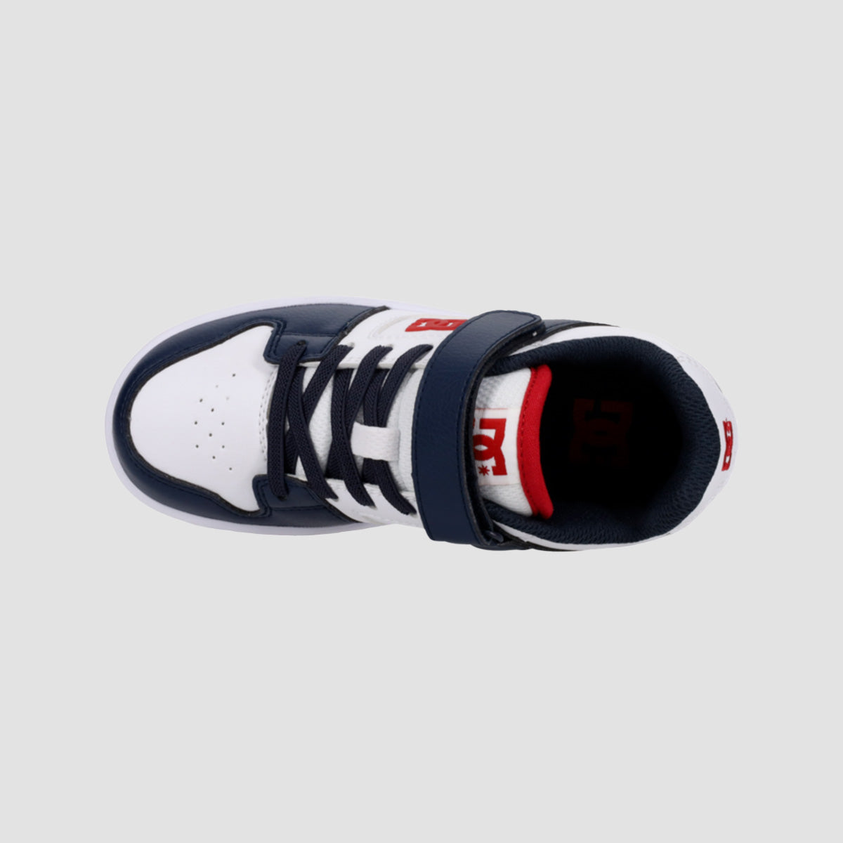 DC Manteca 4 V SN Shoes - White/Navy/Red - Kids