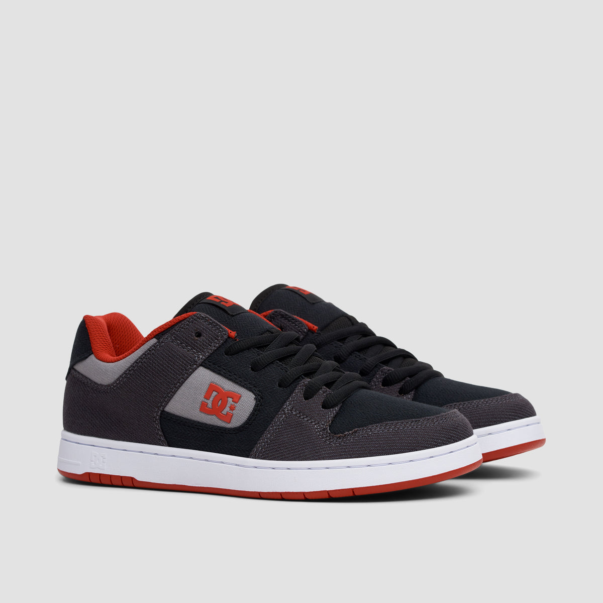 DC Manteca Zero Waste Shoes Black/Grey/Red