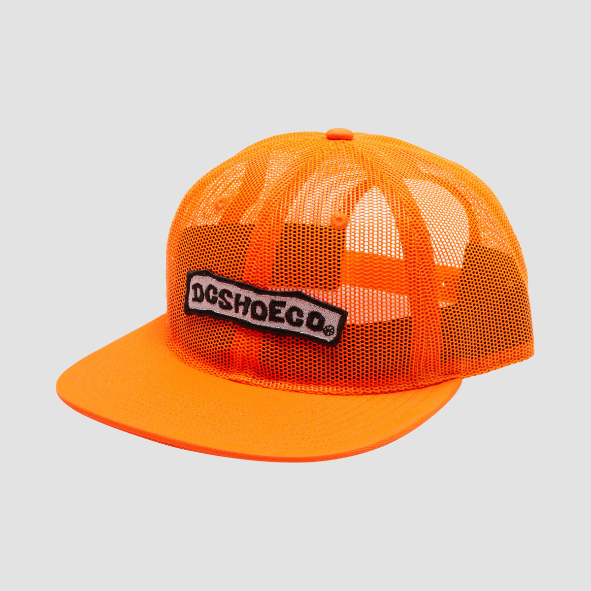DC Meshed Up Snapback Cap Neon Orange