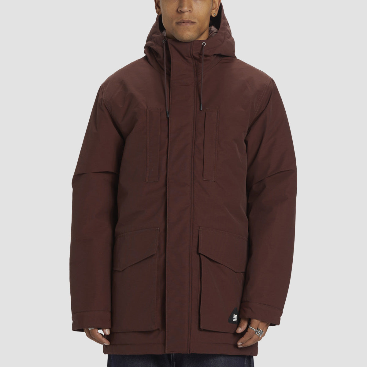 DC Murrayfield Insulated Parka Jacket Bitter Chocolate