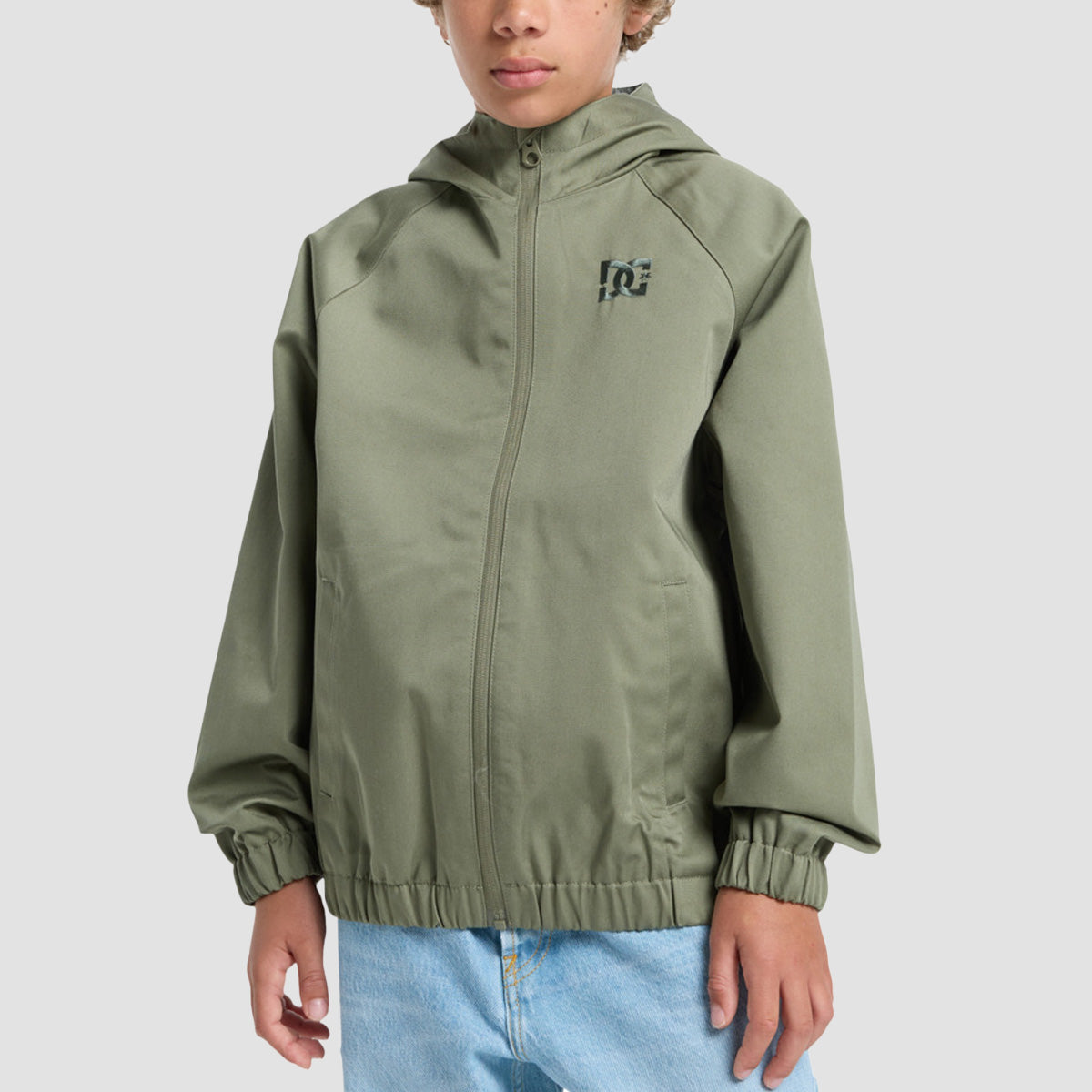 DC Navigator Light Jacket Deep Lichen Green - Kids