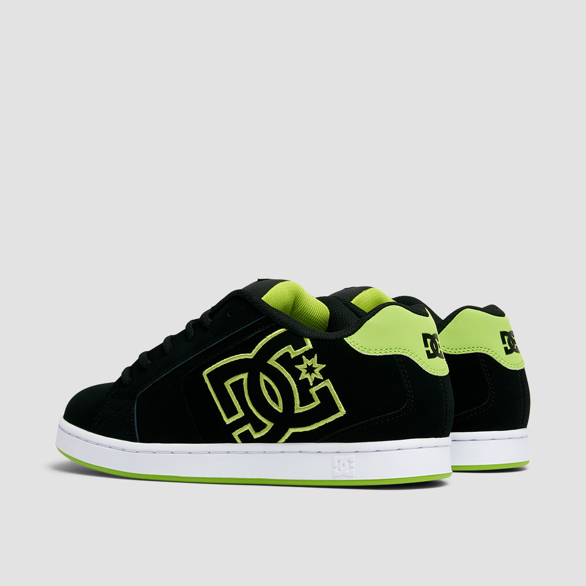 DC Net Shoes - Black/Lime Green