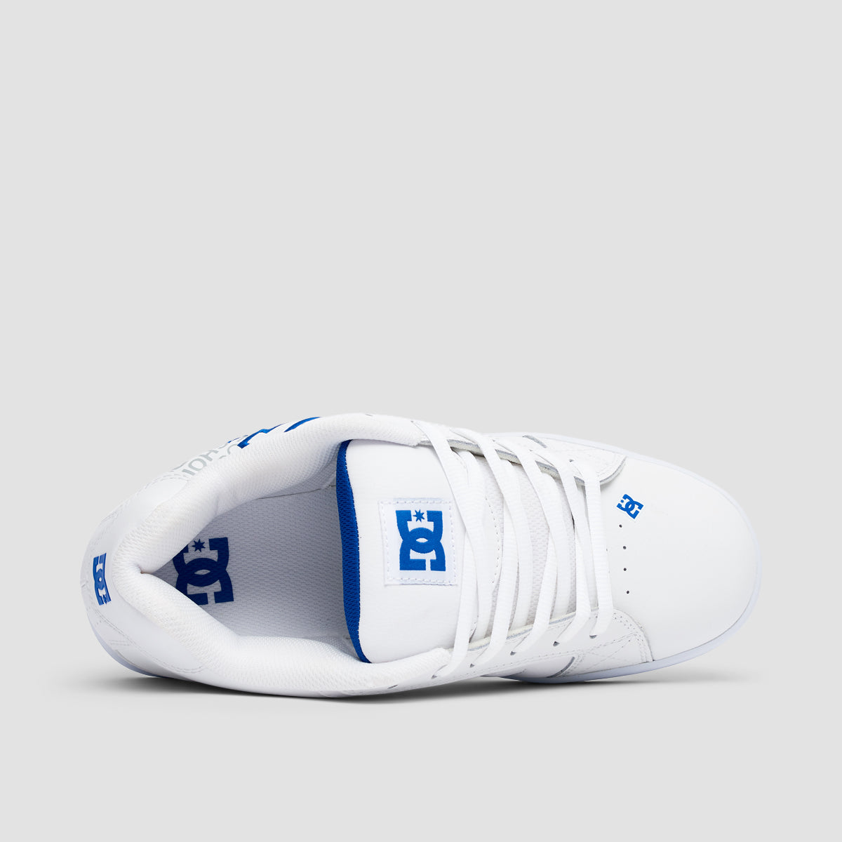 DC Net Shoes - White/Grey/Blue