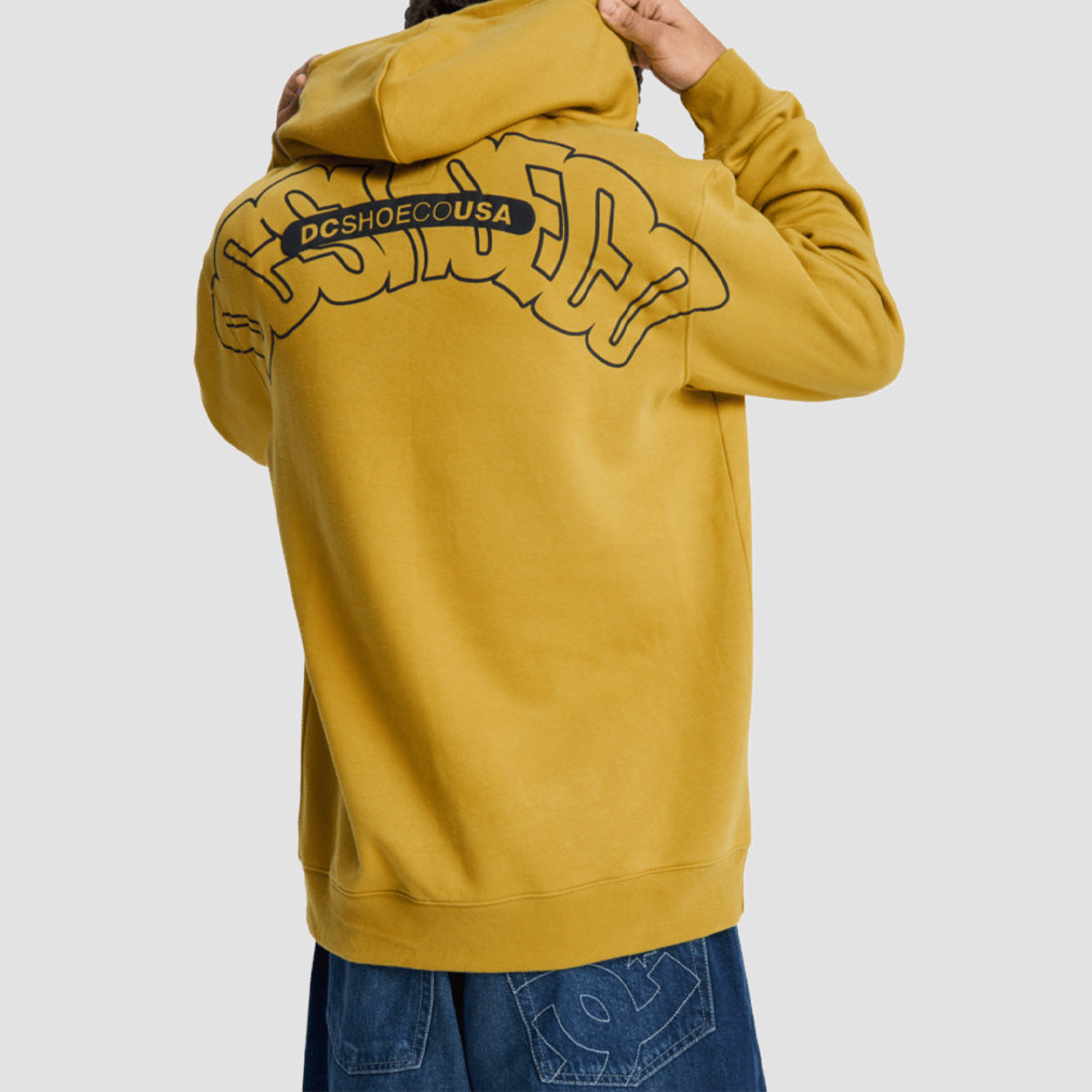 DC Omega Pullover Hoodie Golden Olive