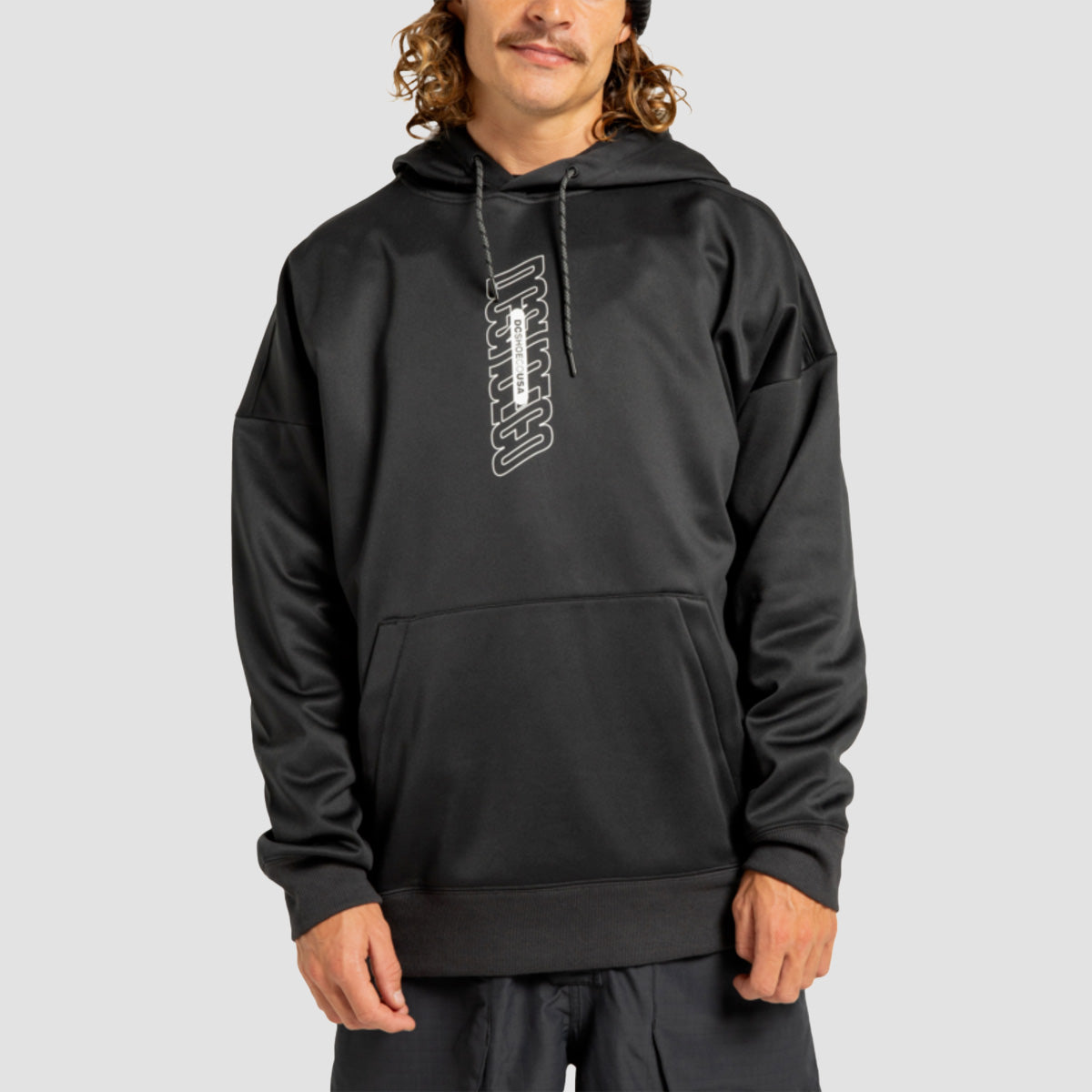 DC Omega Snow Pullover Hoodie Black