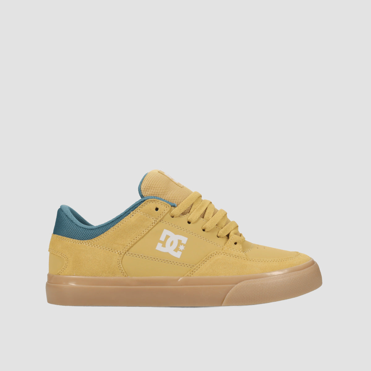 DC Onyx S Shoes - Tan/Teal/Gum