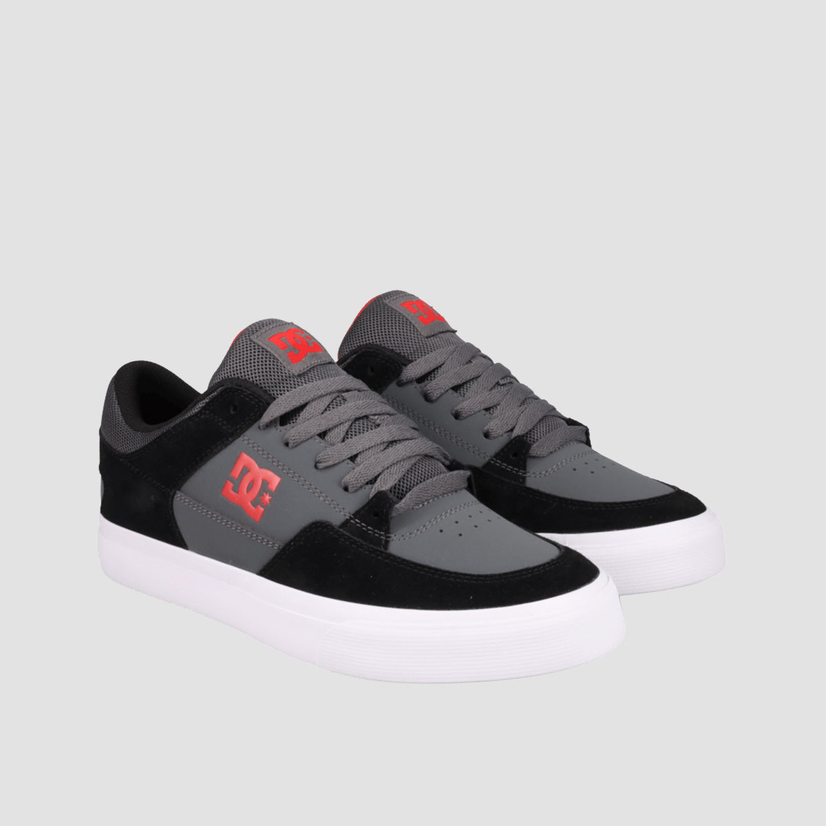 DC Onyx Shoes - Black/Grey/Red
