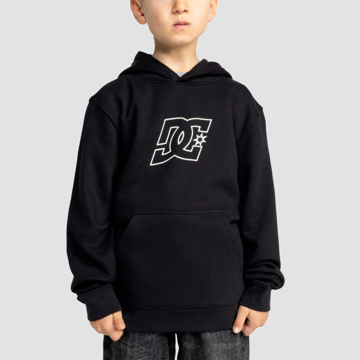 DC Pallet Pullover Hoodie Black - Kids