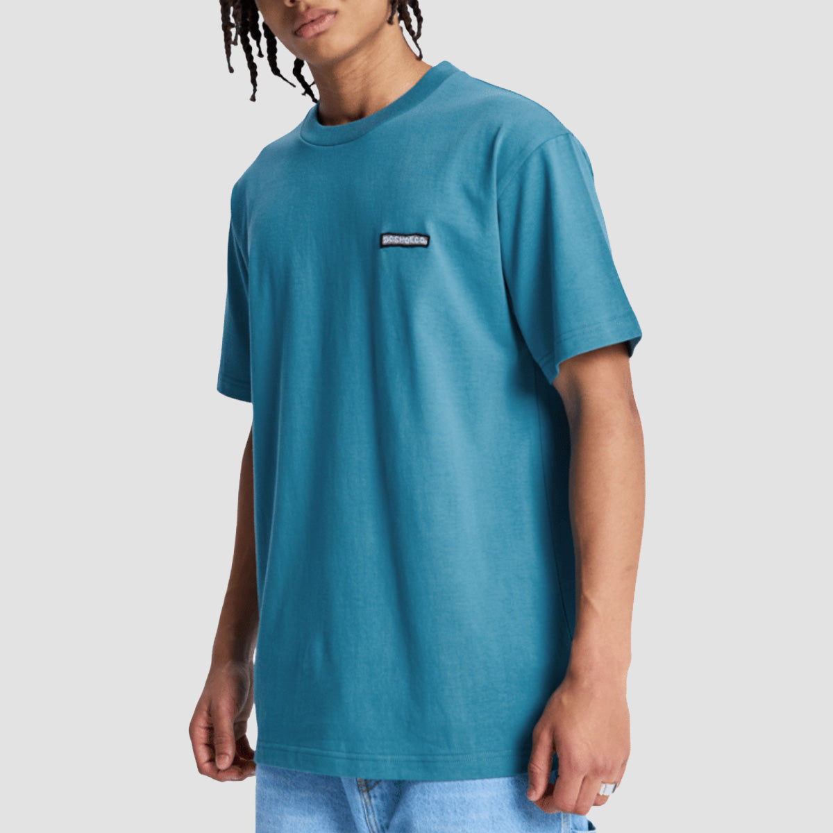 DC Patch It T-Shirt Storm Blue