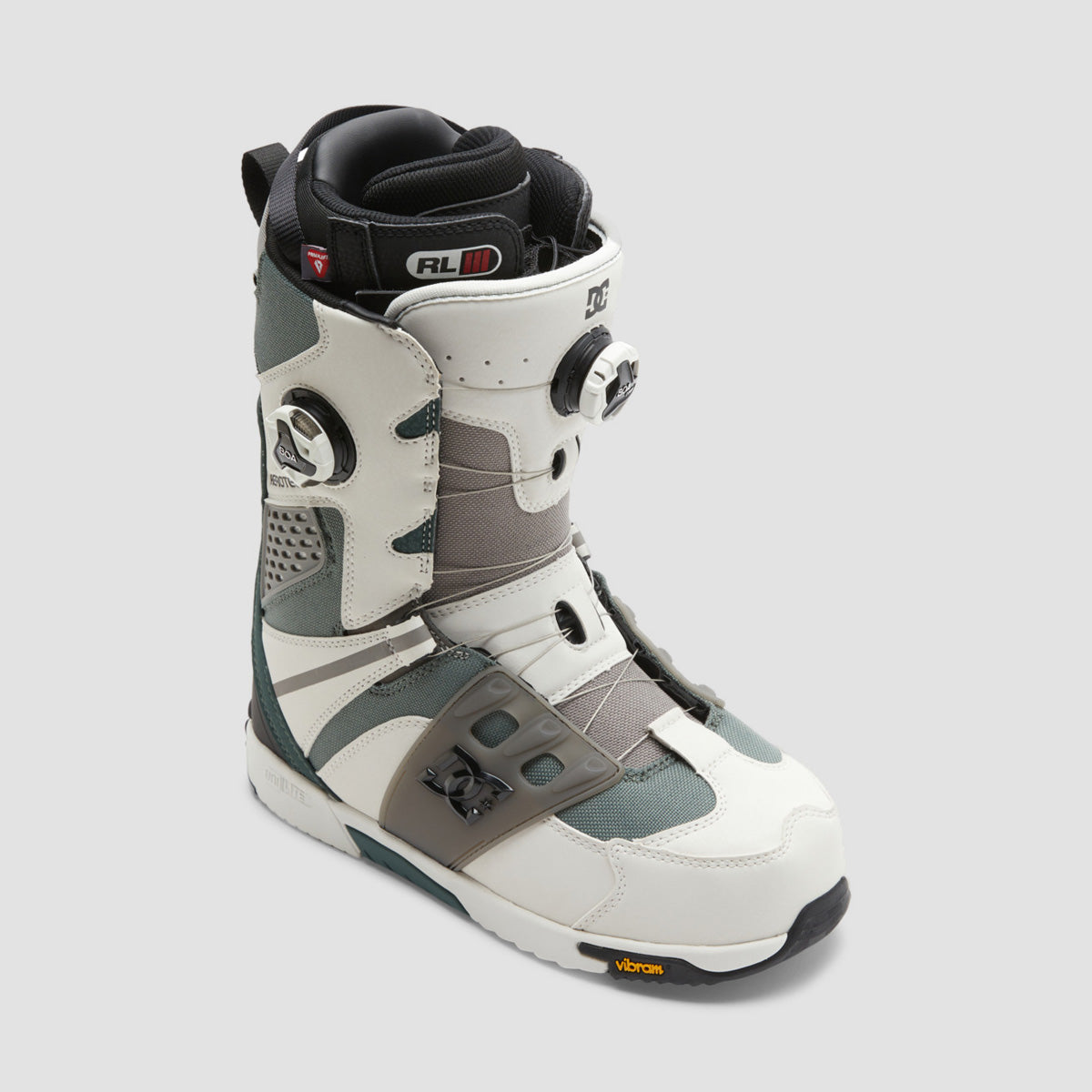 DC Phantom BOA Snowboard Boots Forest Green/White