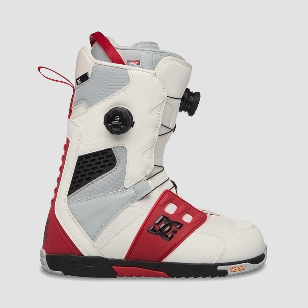 DC Phantom MOZ Snowboard Boots Lily White/Red