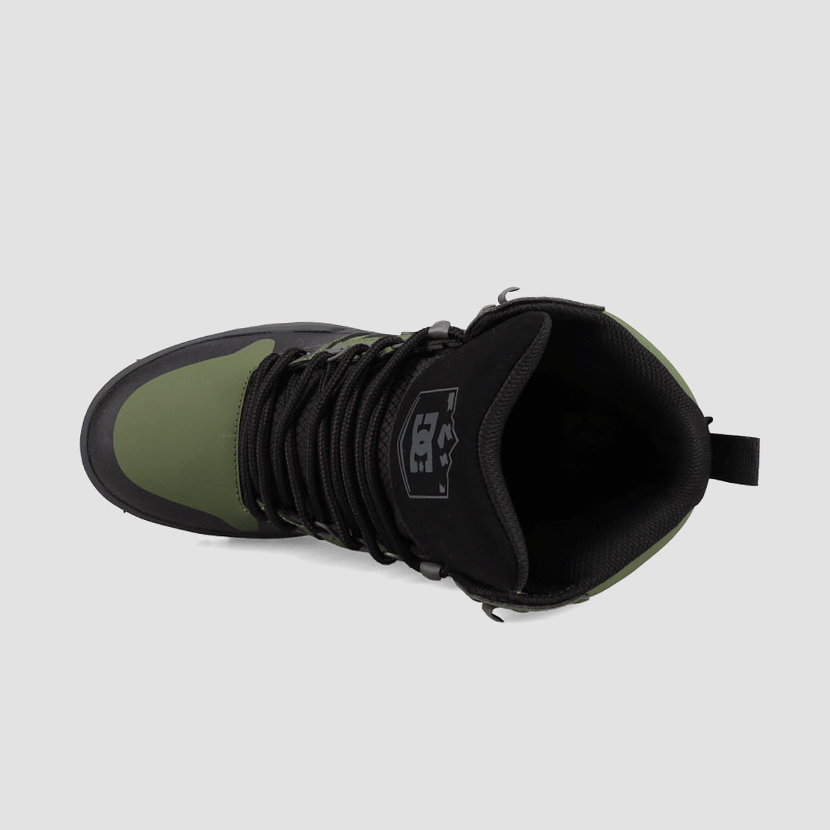 DC Pure High-Top Boots - Black/Olive/Grey