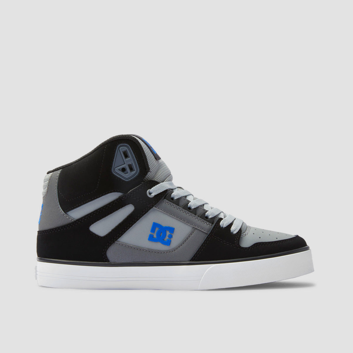 DC Pure High-Top WC Shoes - Black/Grey/Blue