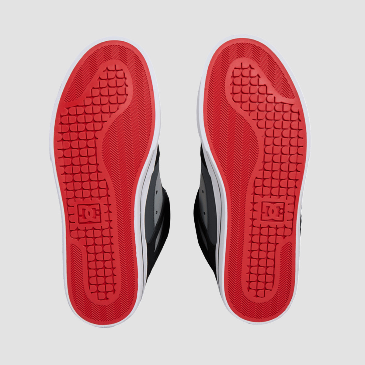 DC Pure High-Top WC Shoes - Black/Grey/Red