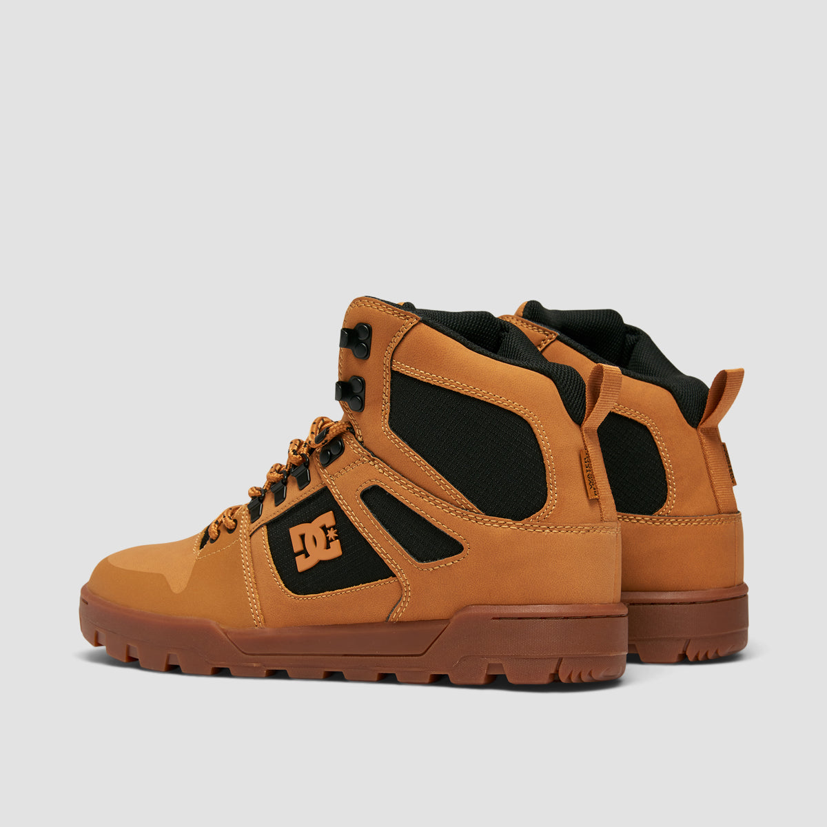 DC Pure High-Top WR Boots - Wheat/Black