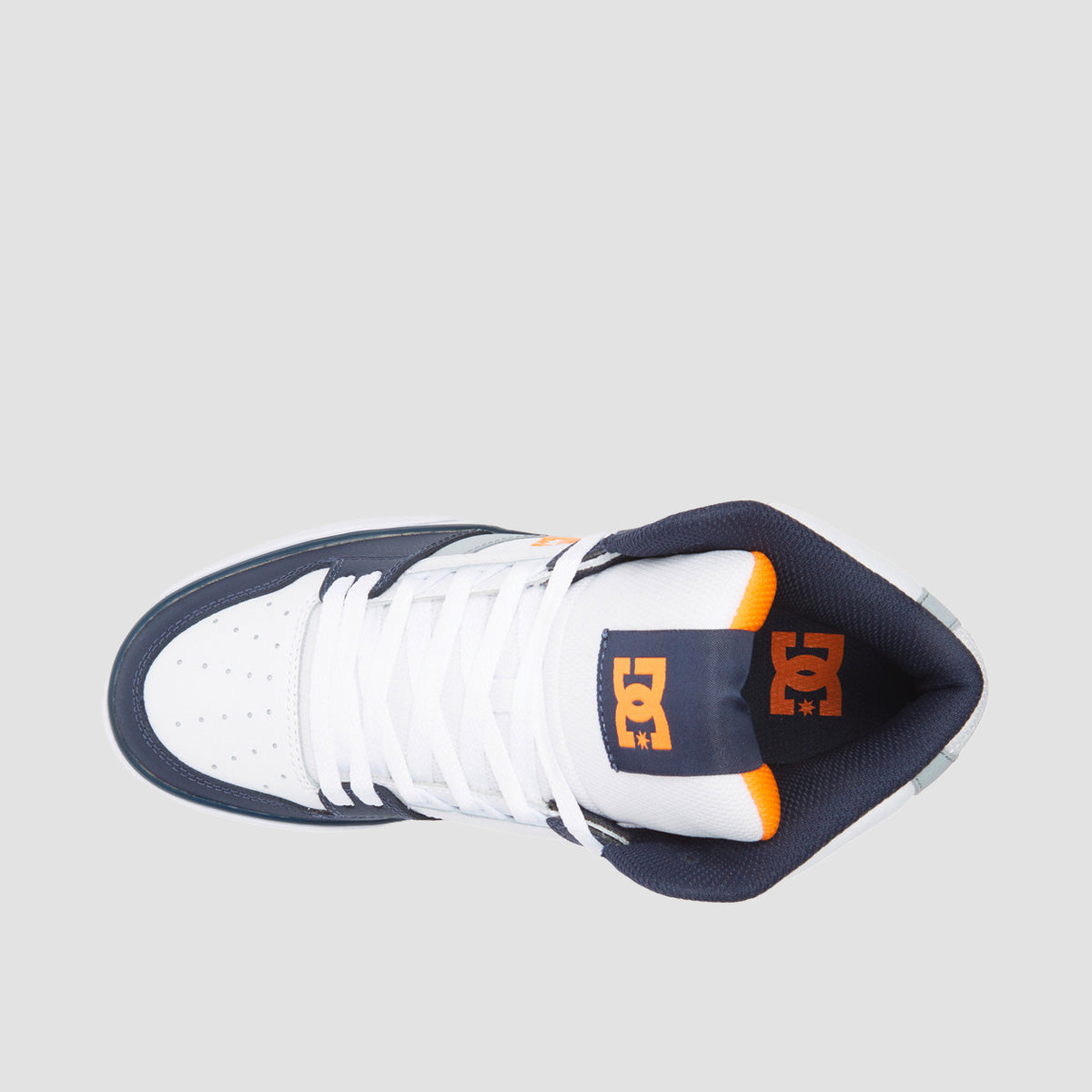 DC Pure HT WC Shoes - White/Grey/Orange