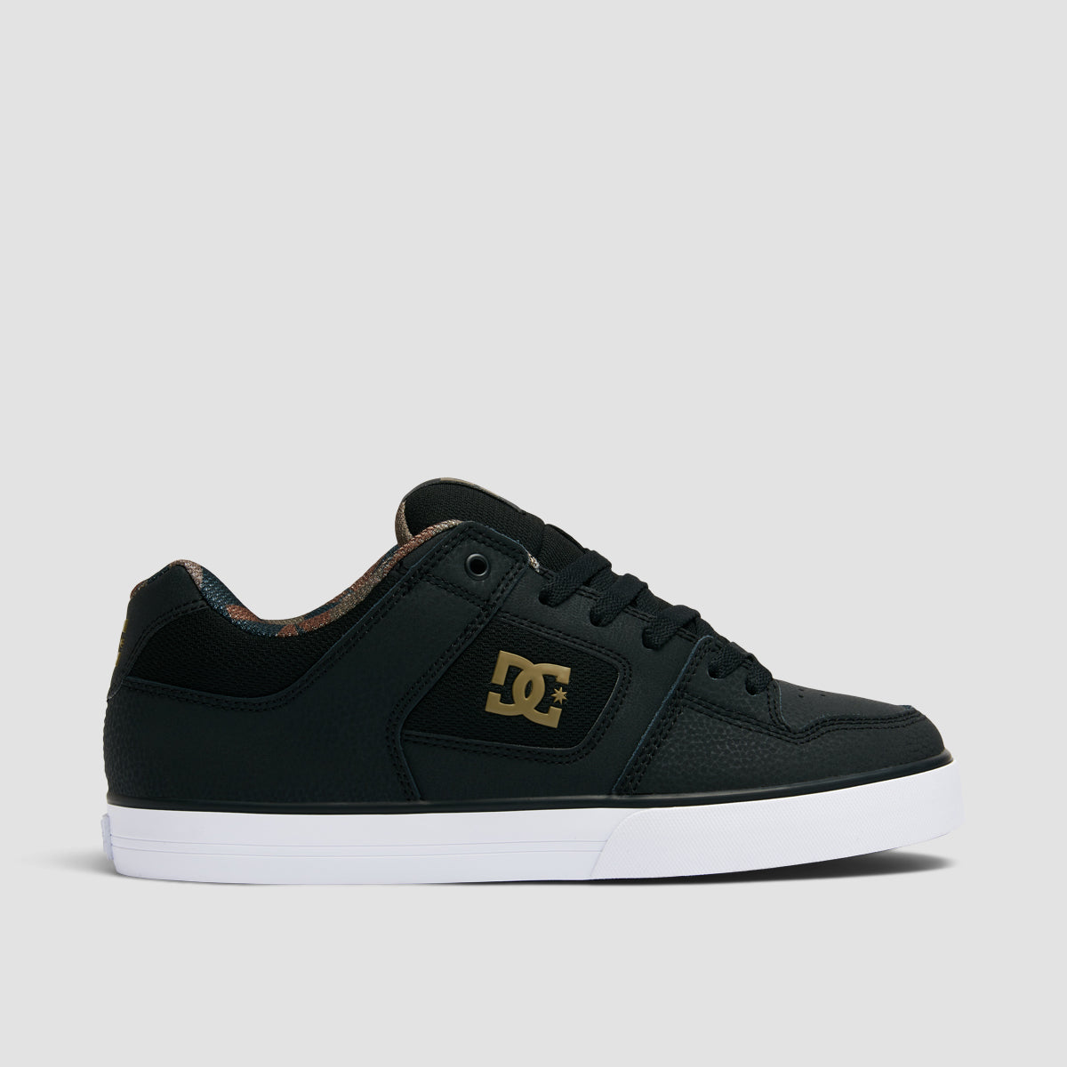 DC Pure Shoes - Black/Black/Green