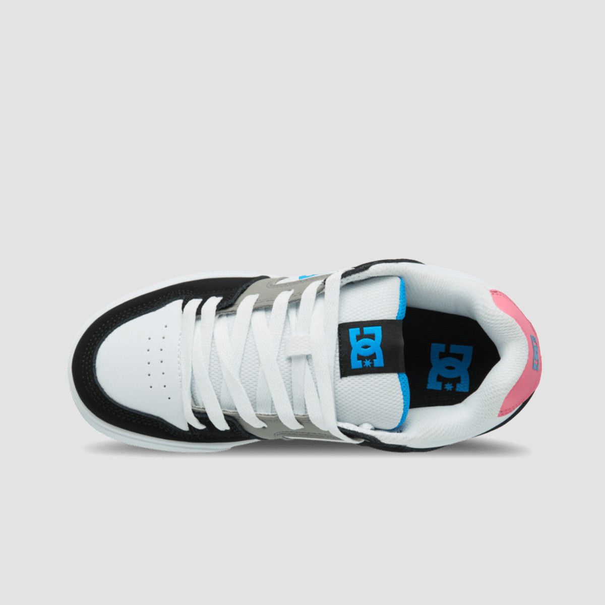 DC Pure Shoes - Black/Pink/Blue - Womens