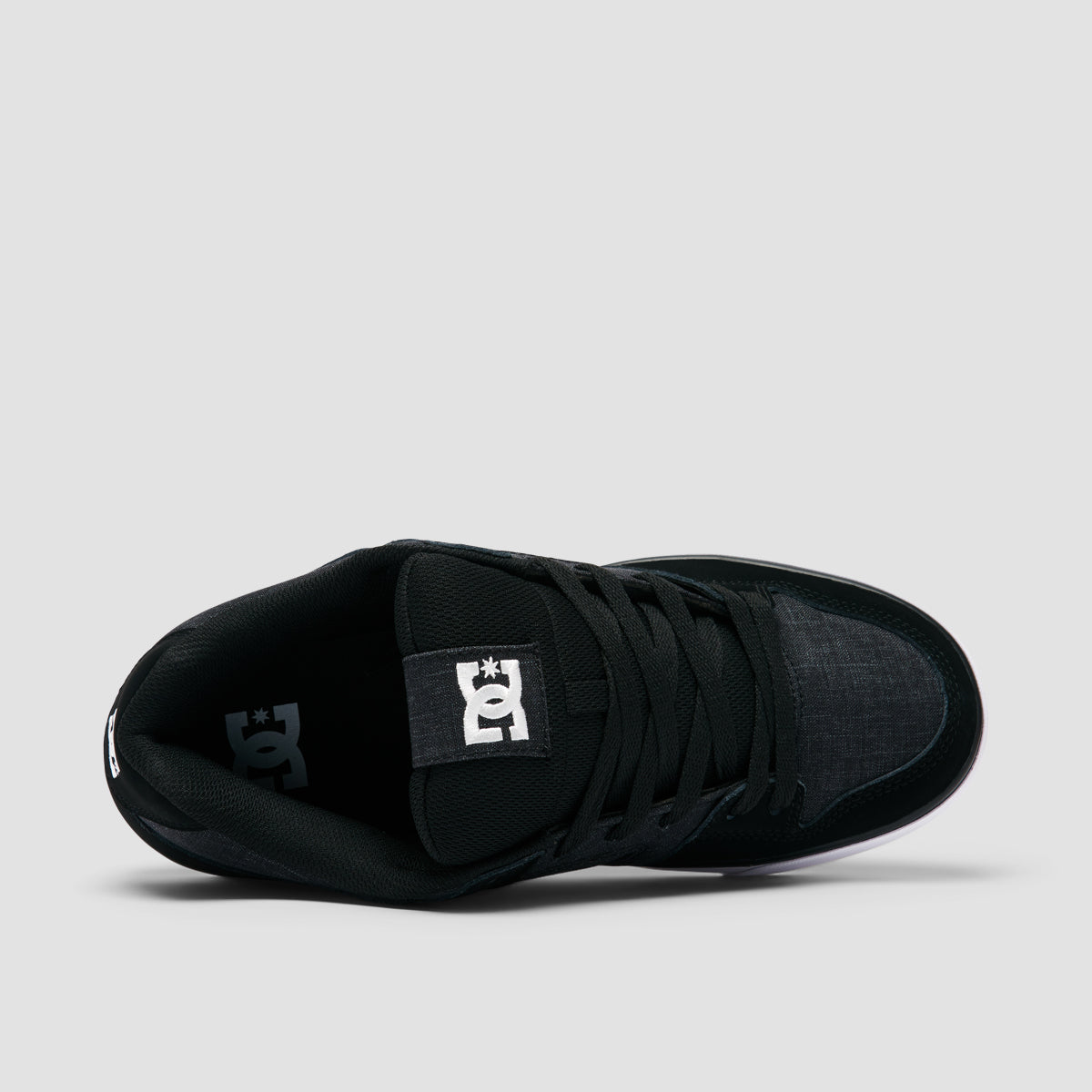 DC Pure Shoes - Black/White/Battleship