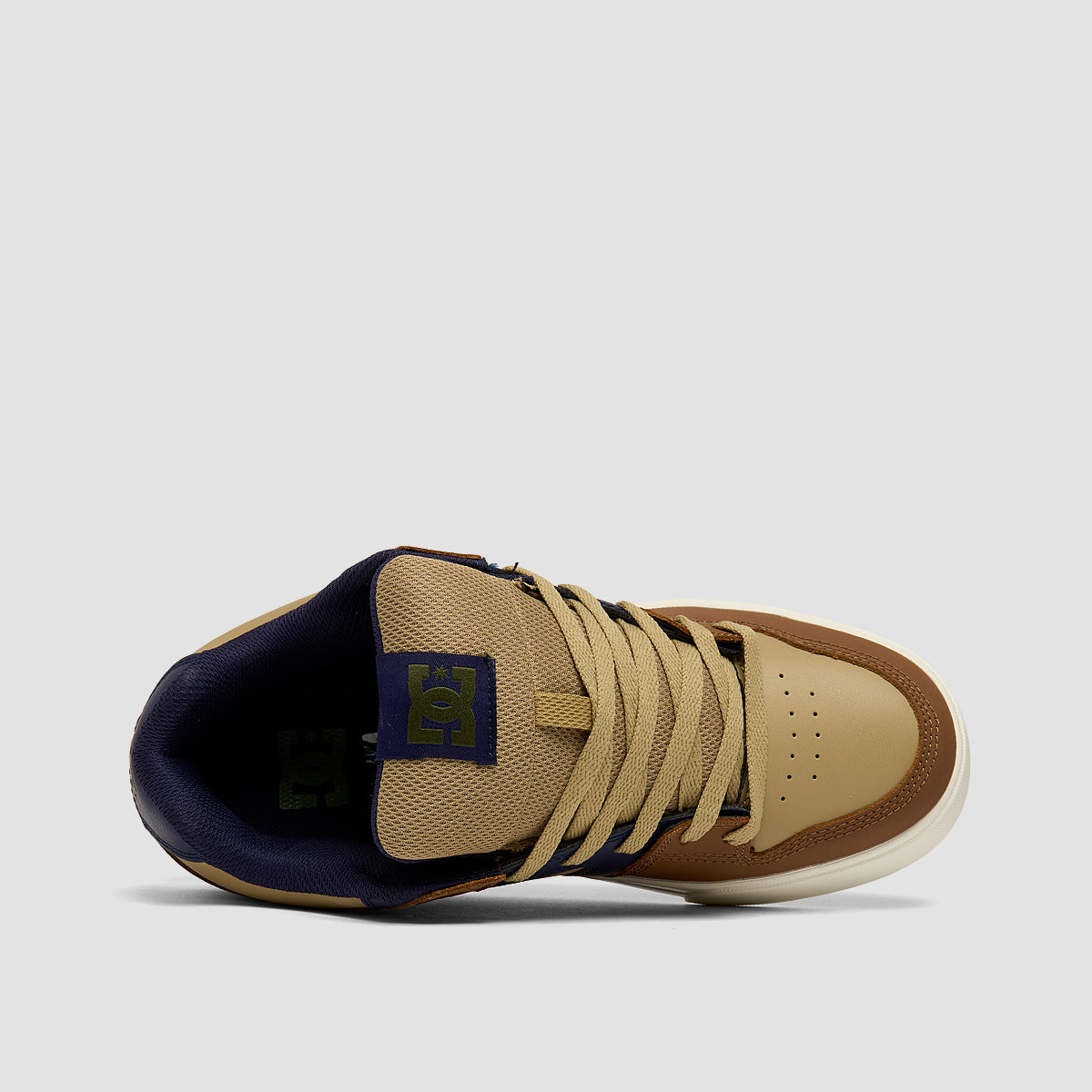 DC Pure Shoes - Brown/Navy/Tan