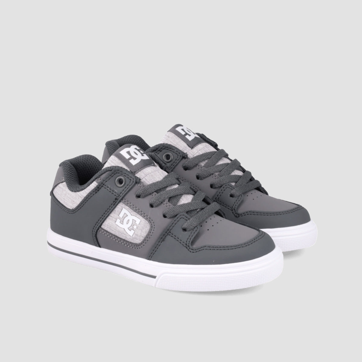 DC Pure Shoes - Dark Grey/Grey - Kids