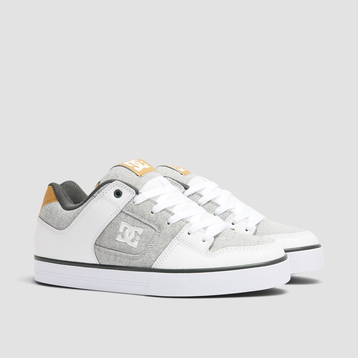 DC Pure Shoes - Grey/White/Grey