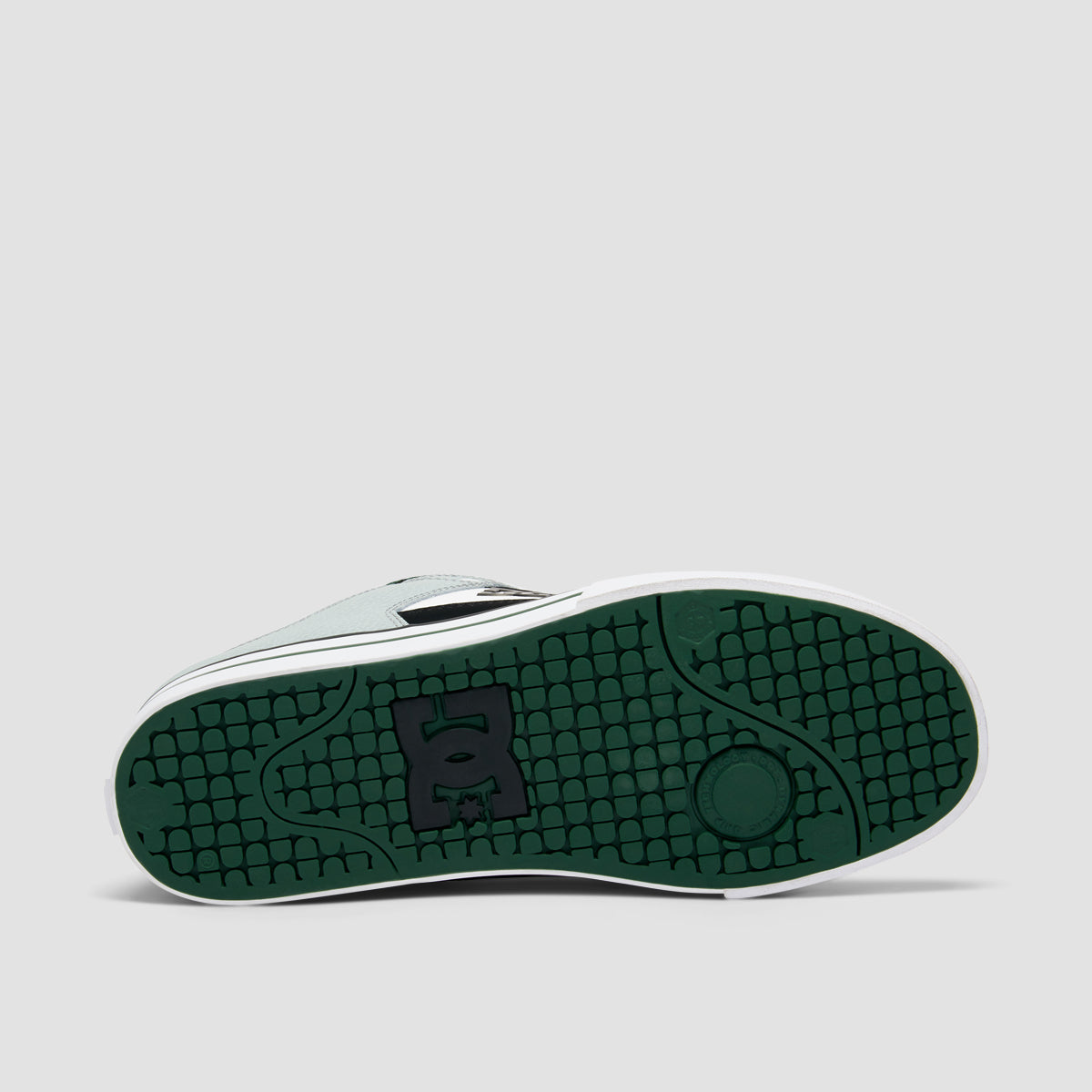 DC Pure Shoes - White/Black/Green