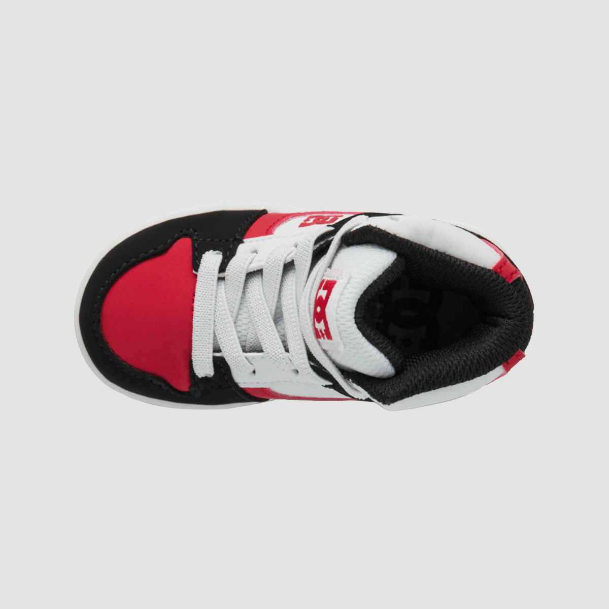 DC Rebound Toddler High-Top Shoes - Black/Red/White - Kids