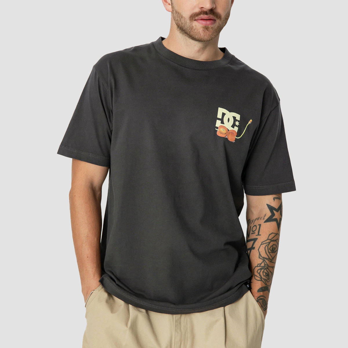 DC Seed Planter T-Shirt Black Enzyme Wash