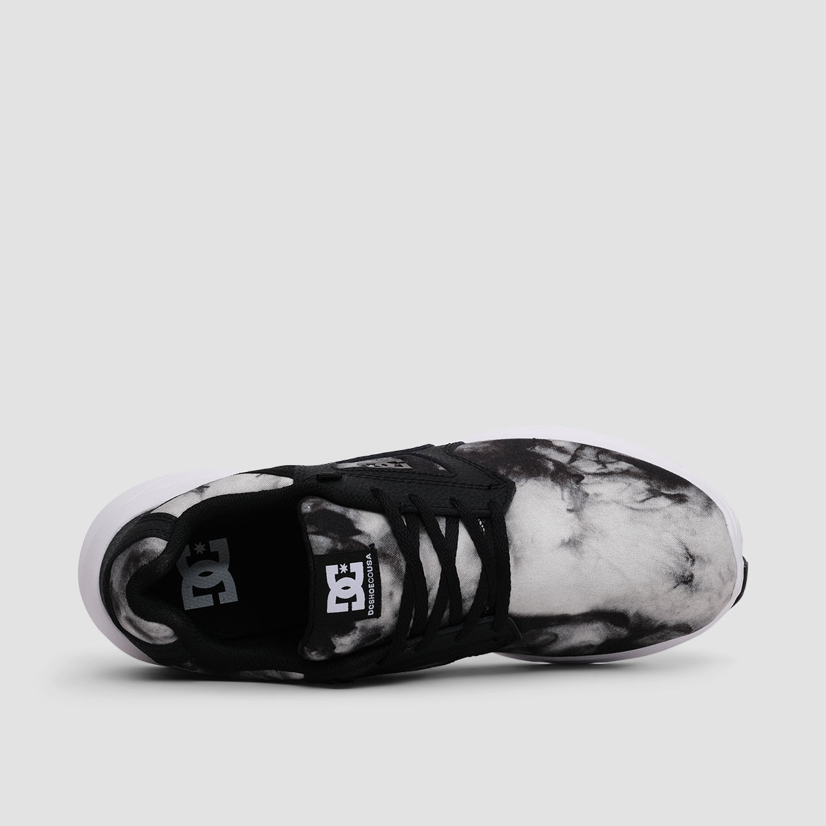 DC Skyline Shoes - Black/White Fade