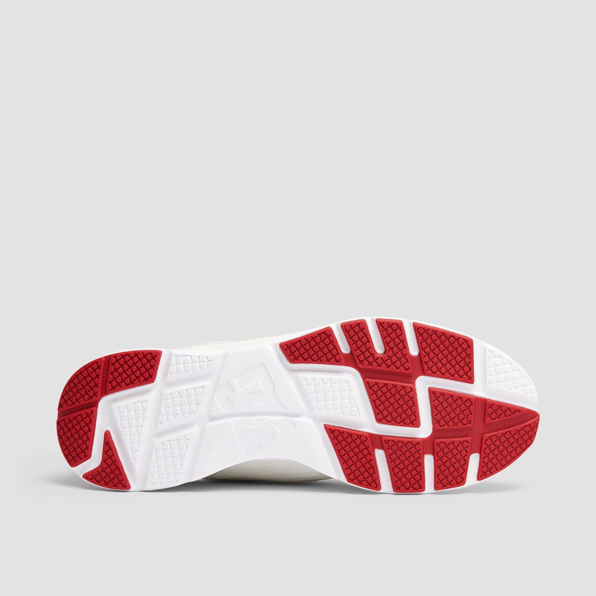 DC Skyline Shoes - White/Red